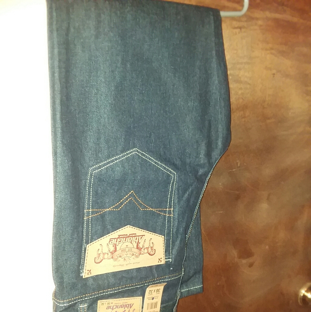 MENS RAW Denium Blue Jeans